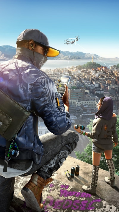 Video Game Watch Dogs 2, 1080x1920