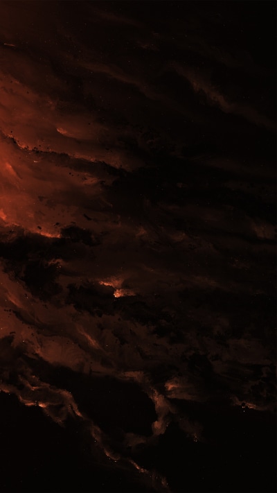 Sci Fi Nebula, Space, Sci Fi, Orange (Color), Painting, 1080x1920