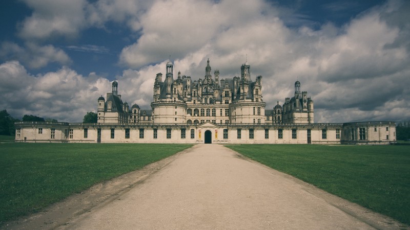 Château de Chambord, France, castle, travel, tourism