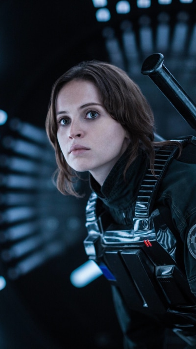 Movie Rogue One: A Star Wars Story, Star Wars, Jyn Erso, Felicity Jones, 1080x1920