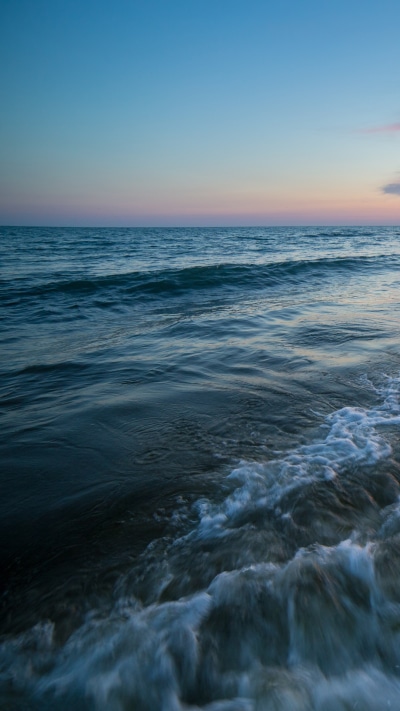 Photography Ocean, Earth, Sunset, Horizon, Wave, Sea, 1080x1920