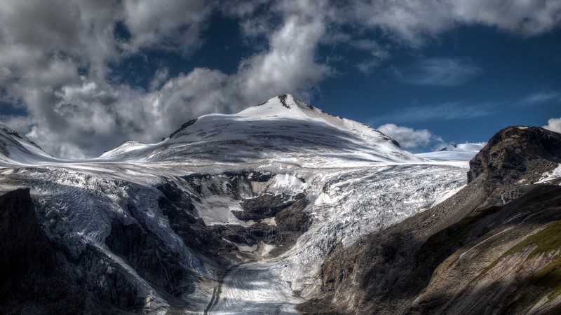 Alps, 4k, mountain, tourism, travel, snow, clouds