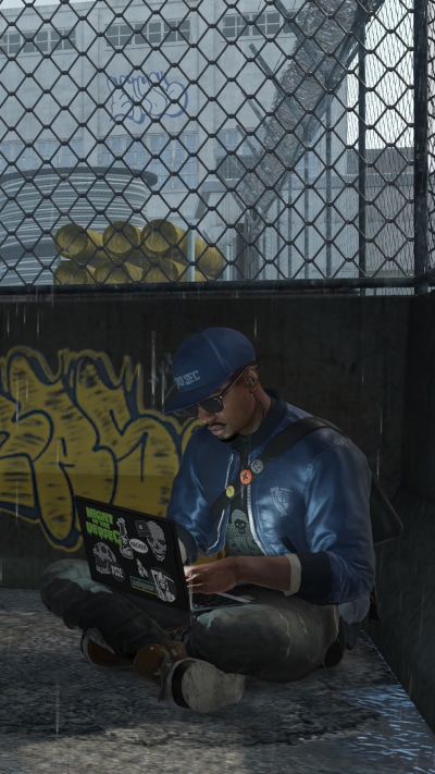 Video Game Watch Dogs 2, Marcus Holloway, 1080x1920