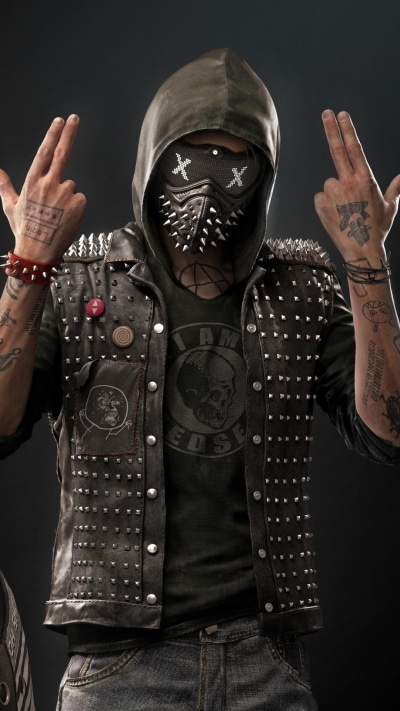 Video Game Watch Dogs 2, Wrench (Watch Dogs), 1080x1920