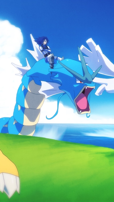 Anime Pokémon, Raikou (Pokémon), Lugia (Pokémon), Gyarados (Pokémon), 1080x1920