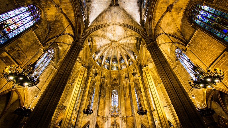 Barcelona Cathedral, Spain, tourism, travel, vacation