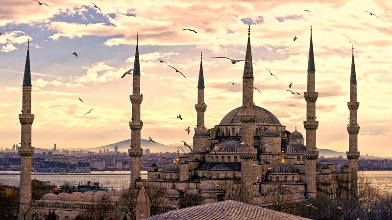 Sultan Ahmed Mosque, Istanbul, Turkey, Travel, Tourism