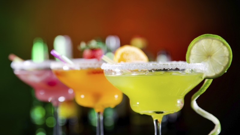 Citrus Cocktail, lime, orange, strawberry