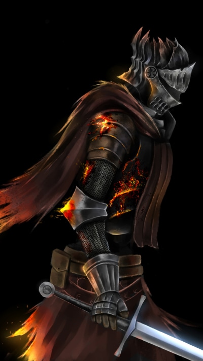 Video Game Dark Souls III, Knight, 1080x1920