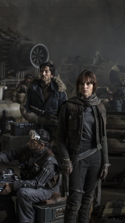Movie Rogue One: A Star Wars Story, Jiang Wen, Donnie Yen, Diego Luna, Felicity Jones, Chirrut Îmwe, 1080x1920
