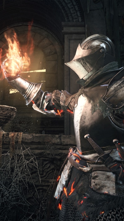 Video Game Dark Souls III, Knight, 1080x1920