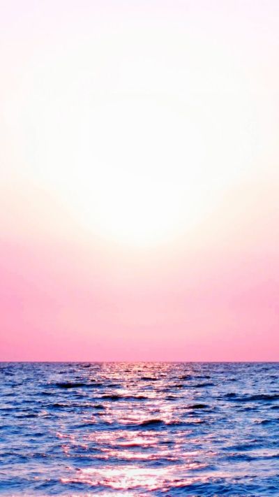 Earth Sunset, Pastel, Sea, Sky, Colorful, 1080x1920