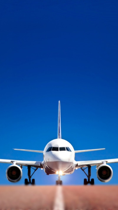 Vehicles Aircraft, Airplane, Sky, Blue, 1080x1920