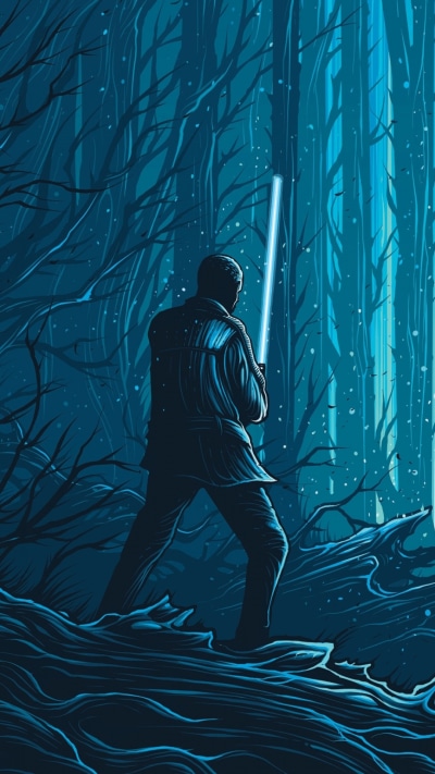 Movie Star Wars Episode VII: The Force Awakens, Lightsaber, Kylo Ren, Finn (Star Wars), 1080x1920