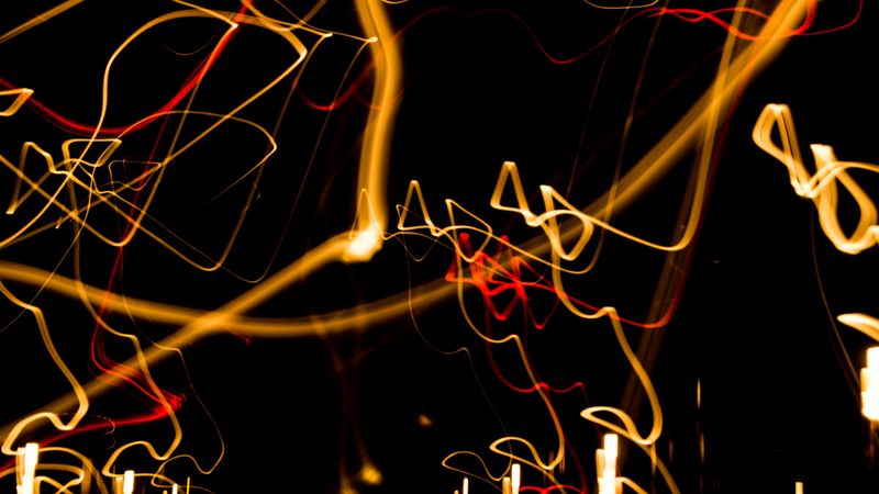 light, movement of light, long exposure, wavy, pattern, 4k
