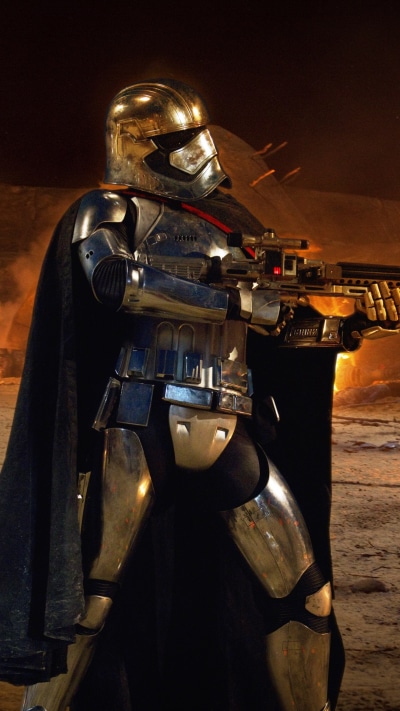 Movie Star Wars Episode VII: The Force Awakens, Captain Phasma, Star Wars, 1080x1920