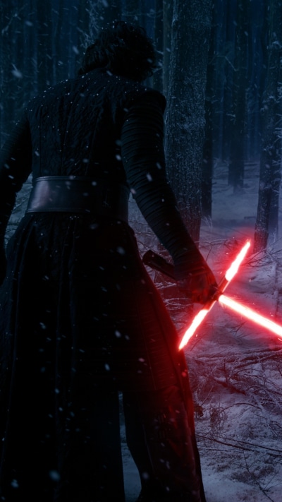 Movie Star Wars Episode VII: The Force Awakens, Kylo Ren, Rey (Star Wars), Finn (Star Wars), Daisy Ridley, John Boyega, 1080x1920