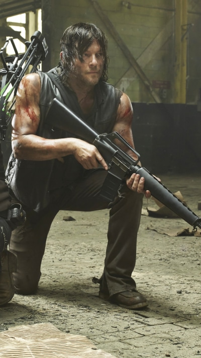 TV Show The Walking Dead, Daryl Dixon, Rick Grimes, Andrew Lincoln, Norman Reedus, 1080x1920