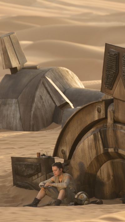 Movie Star Wars Episode VII: The Force Awakens, Star Wars, Rey (Star Wars), Daisy Ridley, 1080x1920