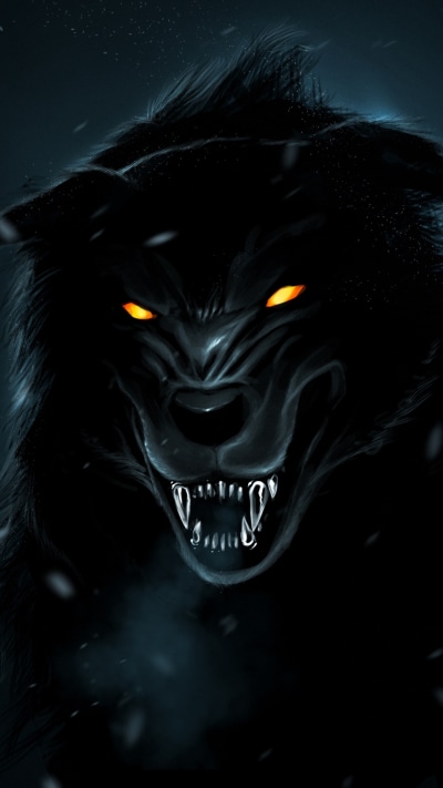 Fantasy Wolf, 1080x1920