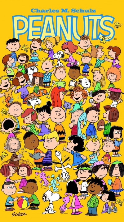 Comics Peanuts, Charlie Brown, Snoopy, 1080x1920