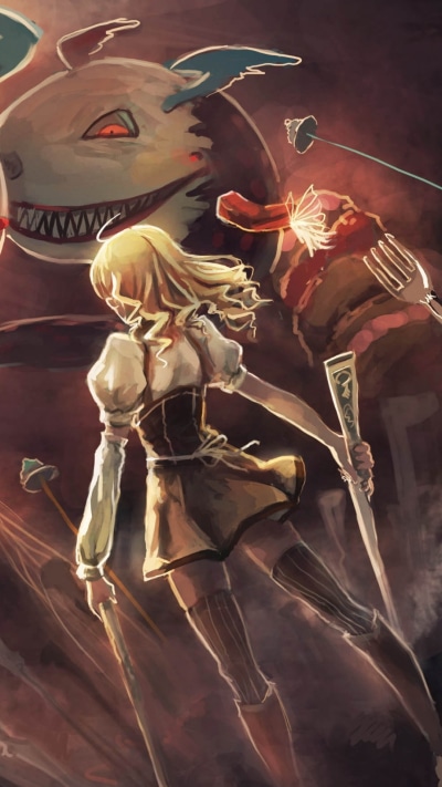 Anime Puella Magi Madoka Magica, Mami Tomoe, 1080x1920