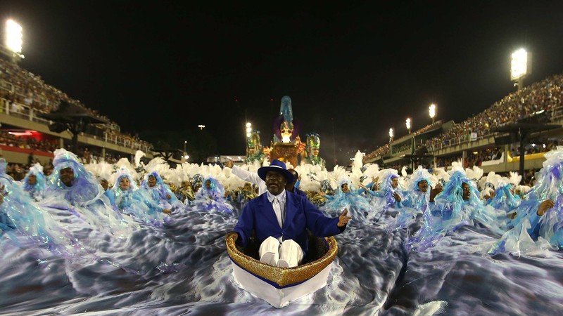 Rio Carnival, Rio de Janeiro, Brazil, wings, 2015