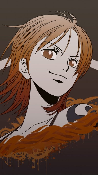Anime One Piece, Nami (One Piece), 1080x1920
