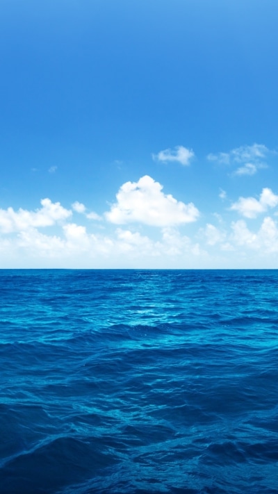 Earth Ocean, Sky, Cloud, Horizon, Blue, Sea, 1080x1920