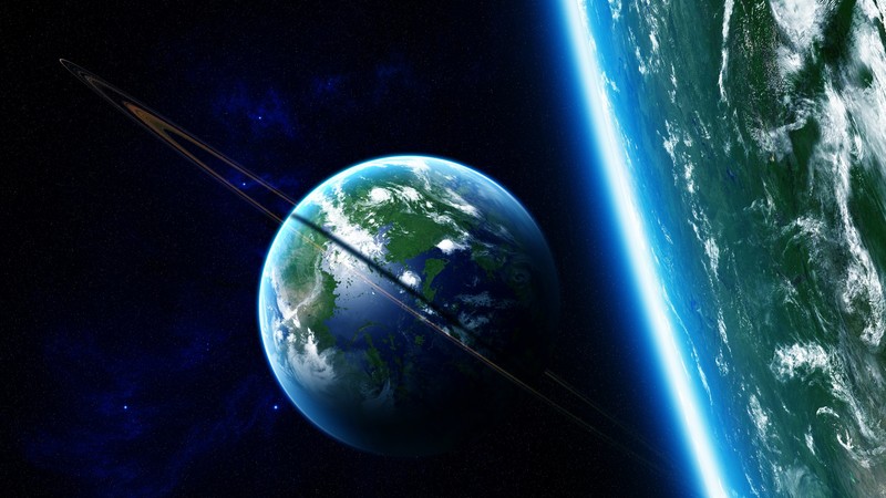 Exoplanet, Planet, space, stars