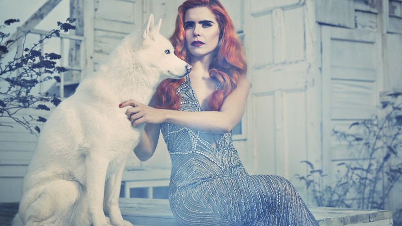 Paloma Faith, Most Popular Celebs in 2015, actress, singer, red hair, dog