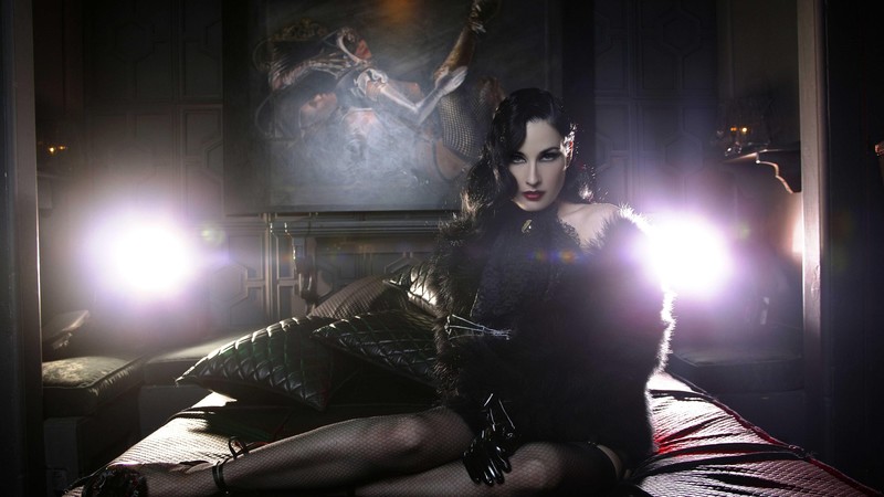 Dita Von Teese, Most Popular Celebs in 2015, dancer, actress, model