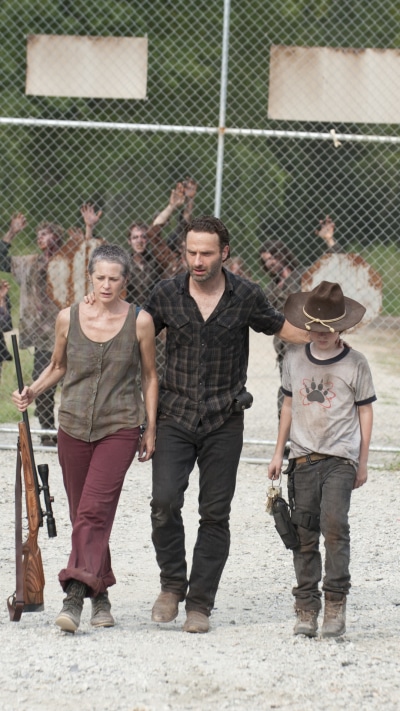 TV Show The Walking Dead, Carol Peletier, Chandler Riggs, Andrew Lincoln, Melissa Mcbride, Carl Grimes, 1080x1920