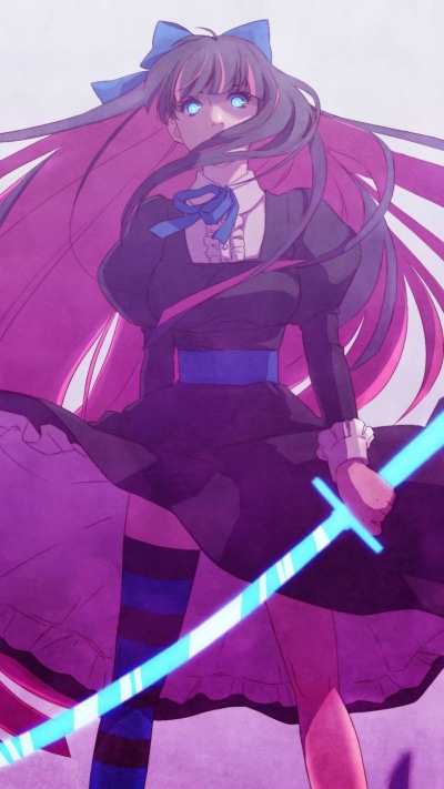 Anime Panty and Stocking with Garterbelt, Stocking Anarchy, 1080x1920