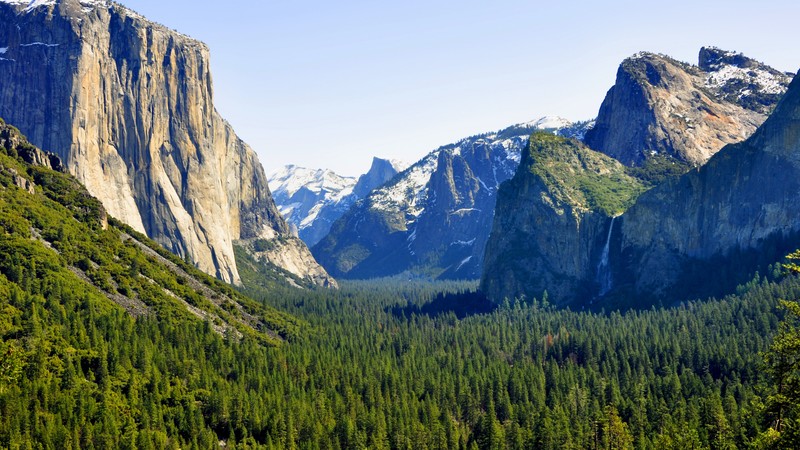 El Capitan, 4K, Yosemite, forest, OSX, apple, mountains