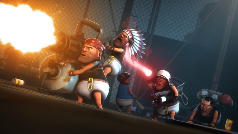 Team Fortress 2, TF2, FPS, mod, baby, modification, screnshot, 4k, 6k, 4K, Ultra HD, HD, characters, review