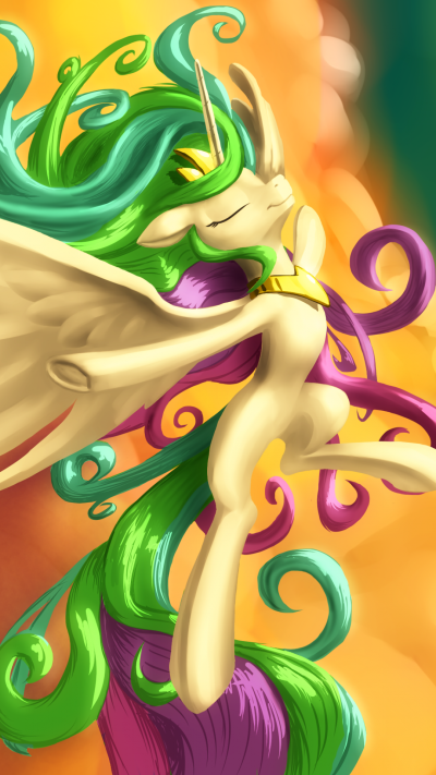 TV Show My Little Pony: Friendship is Magic, Princess Celestia, 1080x1920