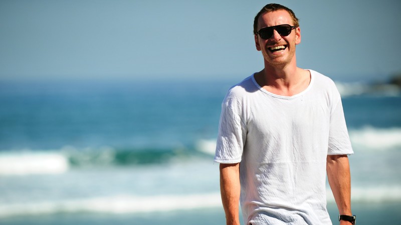 Michael Fassbender, Most Popular Celebs in 2015, actor, beach