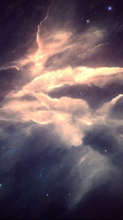 Sci Fi Nebula, Fantasy, Space, 1080x1920