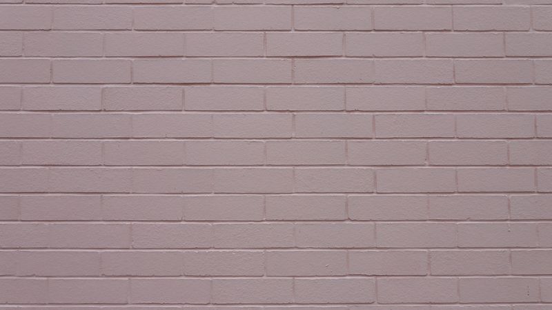 wall, pink, brick, texture, 4k