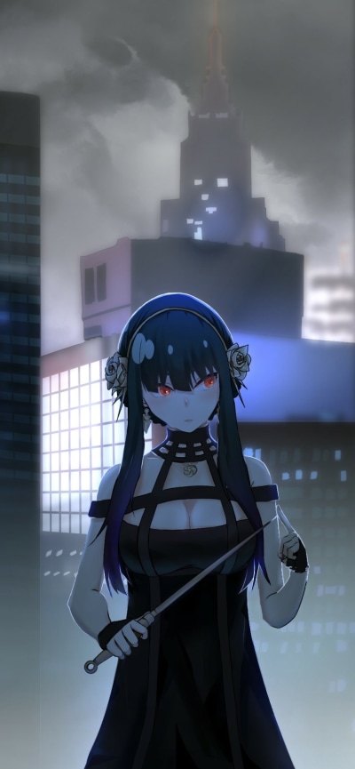 Anime Spy x Family, Yor Forger, 828x1792