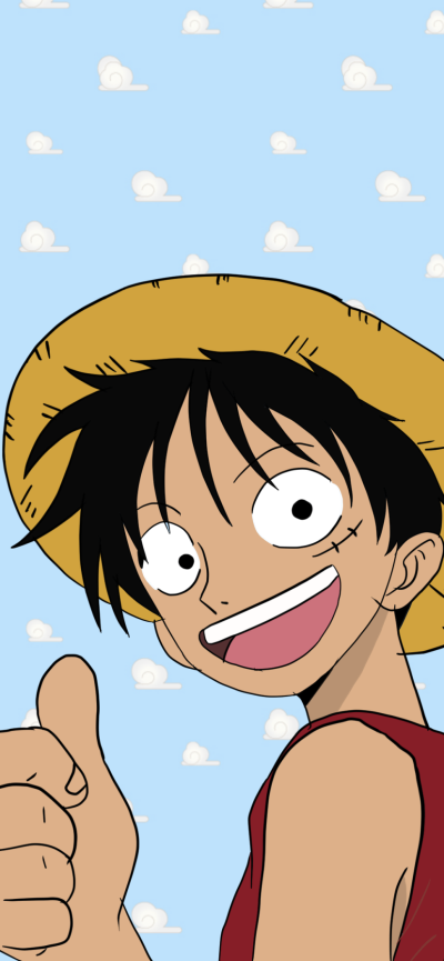 Anime One Piece, 828x1792