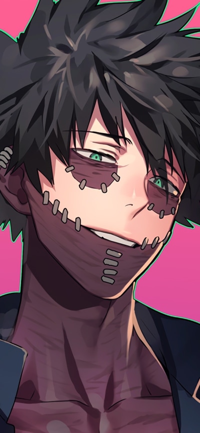 Anime My Hero Academia, Dabi (Boku No Hero Academia), 828x1792