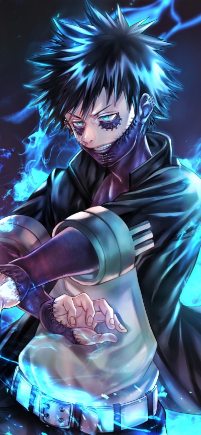Anime My Hero Academia, Dabi (Boku No Hero Academia), 828x1792