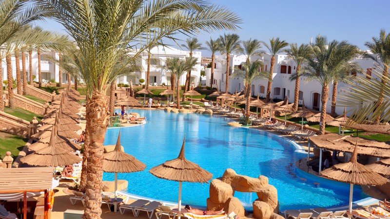 Tropicana Rosetta & Jasmine Club, Best Hotels of 2017, tourism, travel, resort, vacation, pool, palms, sunbed