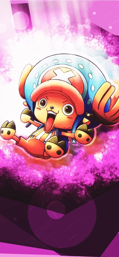 Anime One Piece, Tony Tony Chopper, 828x1792