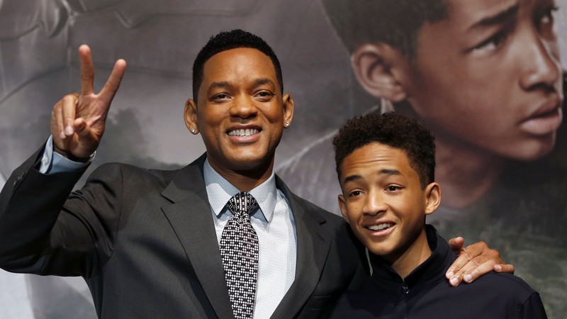 Will Smith, Jaden Smith, Most Popular Celebs in 2015, actor, producer, rapper, After Earth, Focus, Suicide Squad 2016, son, father
