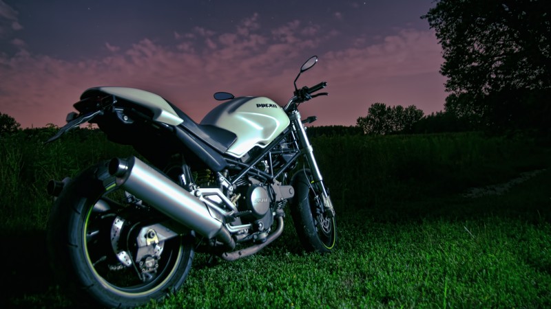 Ducati Monster 796, night sky, motorcycle, racing, bike, sport bike, review, test drive, buy, rent