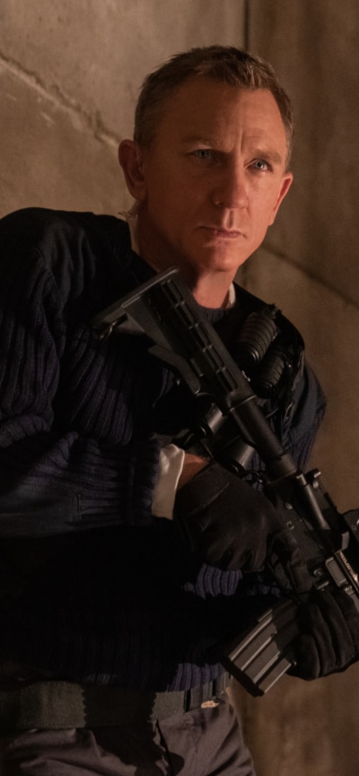 Movie No Time to Die, Daniel Craig, James Bond, 828x1792