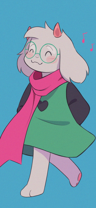Video Game Deltarune, Ralsei (deltarune), 828x1792